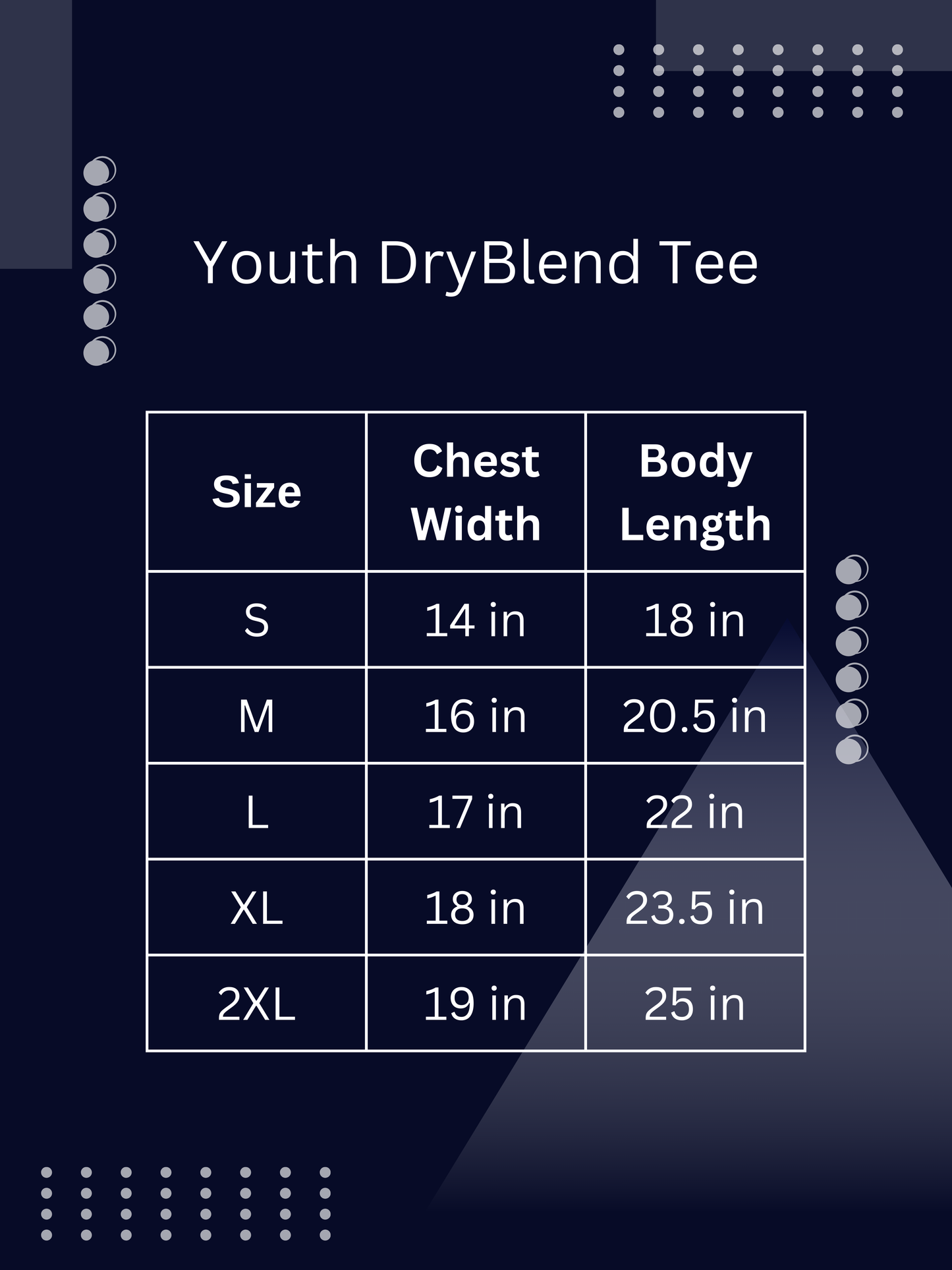 Coming Soon: Youth DryBlend T-shirt